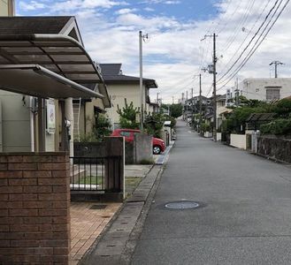 住宅街の道路