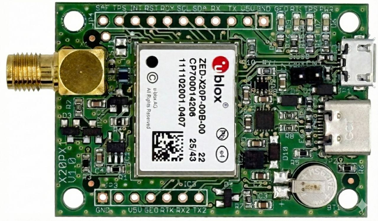 多周波RTKモジュール u-blox ZED-X20P の設定方法 - 株式会社ジオセンス